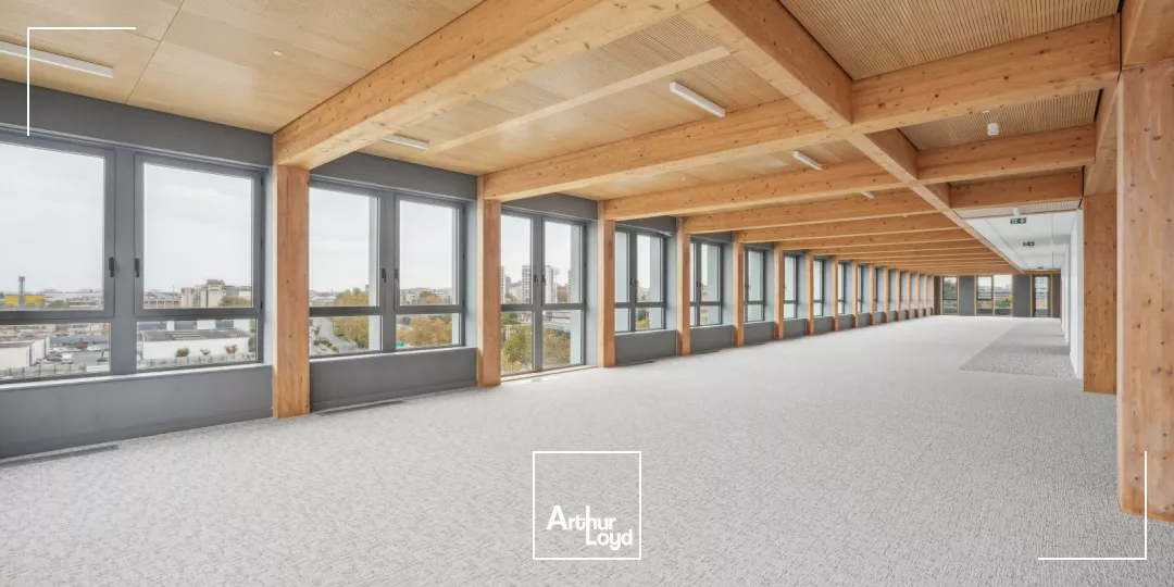 Bureaux neufs avec vue sur la Seine - Nombreux services dernière génération - Espace extérieur