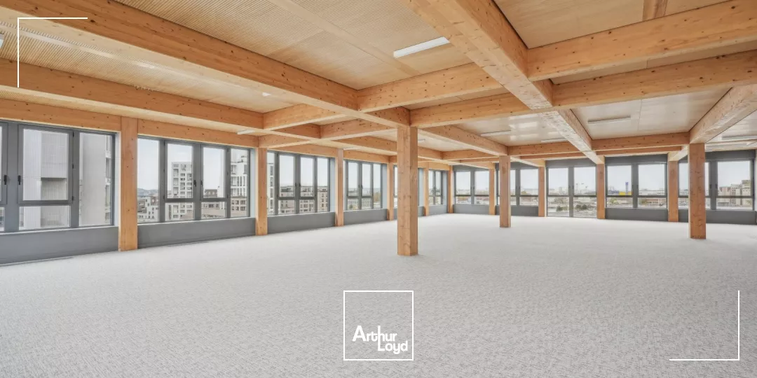 Bureaux neufs avec vue sur la Seine - Nombreux services dernière génération - Espace extérieur