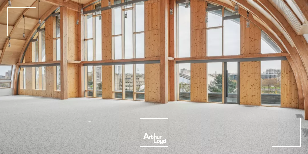 Bureaux neufs avec vue sur la Seine - Nombreux services dernière génération - Espace extérieur