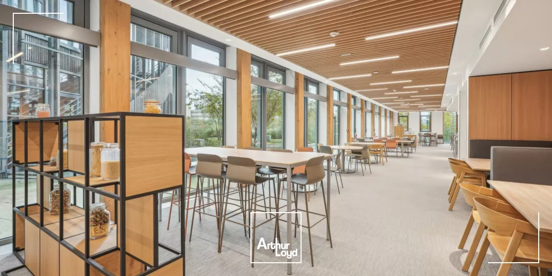 Bureaux neufs avec vue sur la Seine - Nombreux services dernière génération - Espace extérieur