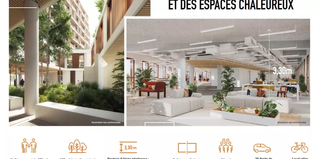 Flora, dans le nouveau quartier des Groues, une opportunité d'acquisition ERP