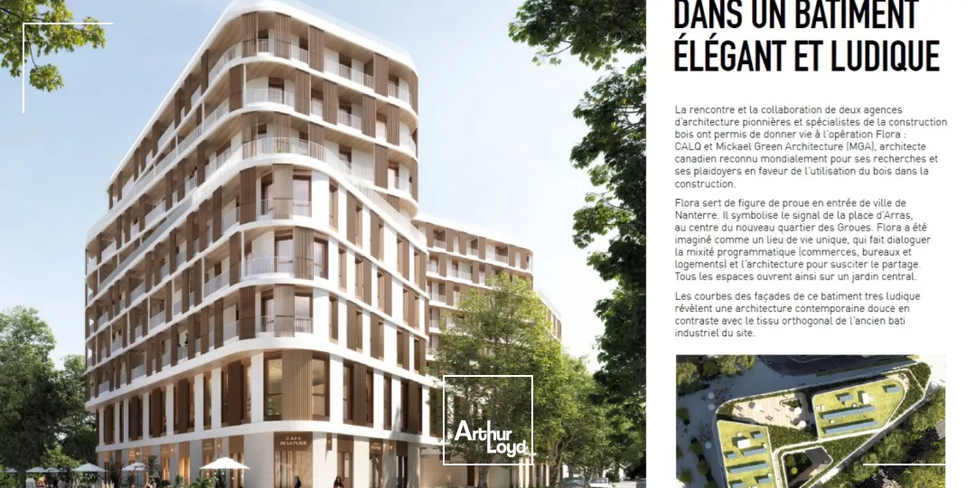 Flora, dans le nouveau quartier des Groues, une opportunité d'acquisition ERP