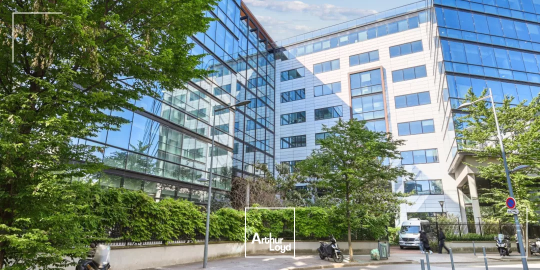 Asnières sur Seine - Vastes plateaux de bureaux ergonomiques et ultra-lumineux à louer - Immeuble serviciel de standing