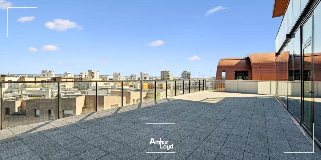 Asnières sur Seine - Vastes plateaux de bureaux ergonomiques et ultra-lumineux à louer - Immeuble serviciel de standing