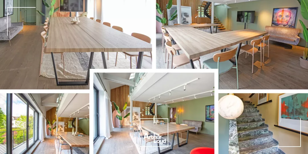 Campus créatif, lieu d'inspiration et espace événementiel premium pour travailler, se réunir et recevoir des clients dans un cadre inspirant