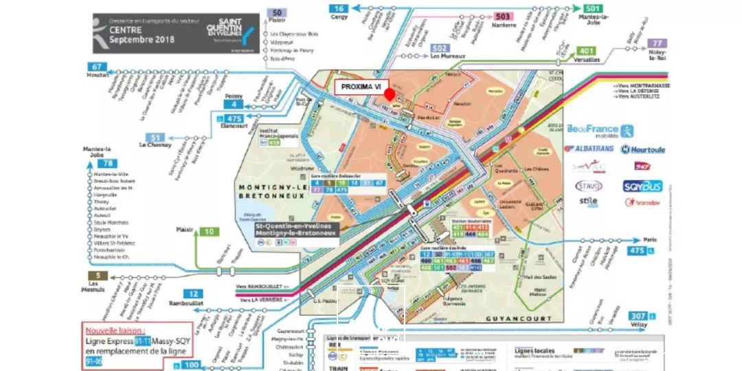 Bureaux en location à Montigny-le-Bretonneux