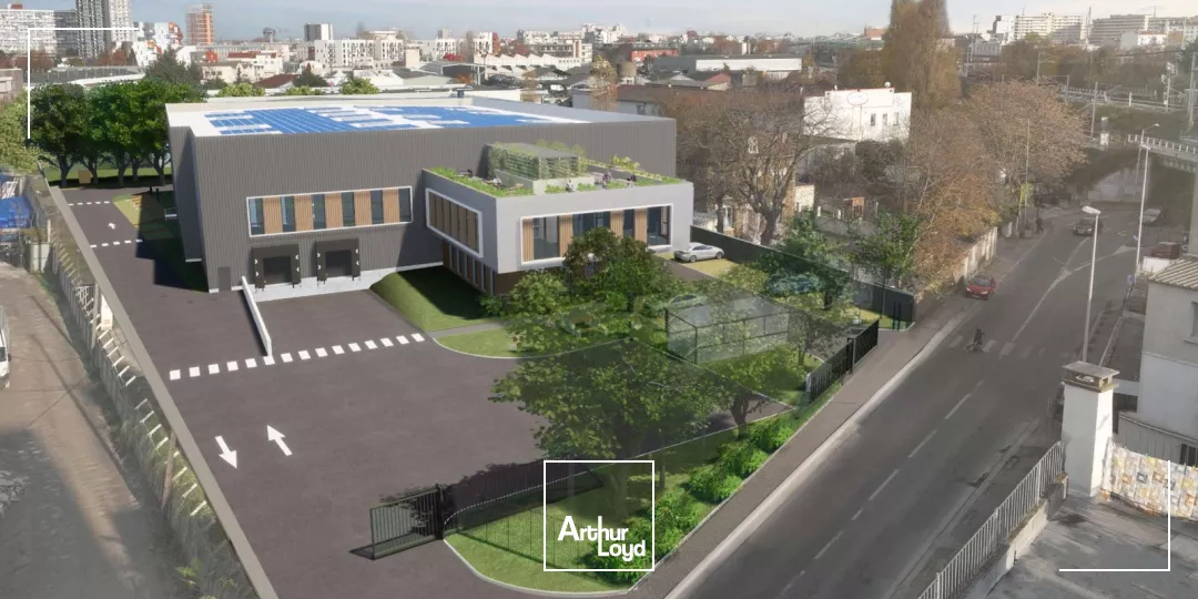 Bâtiment indépendant d'activité à construire 3 123 m² à louer ou à vendre - Implantation stratégique Aubervilliers, accès direct A86
