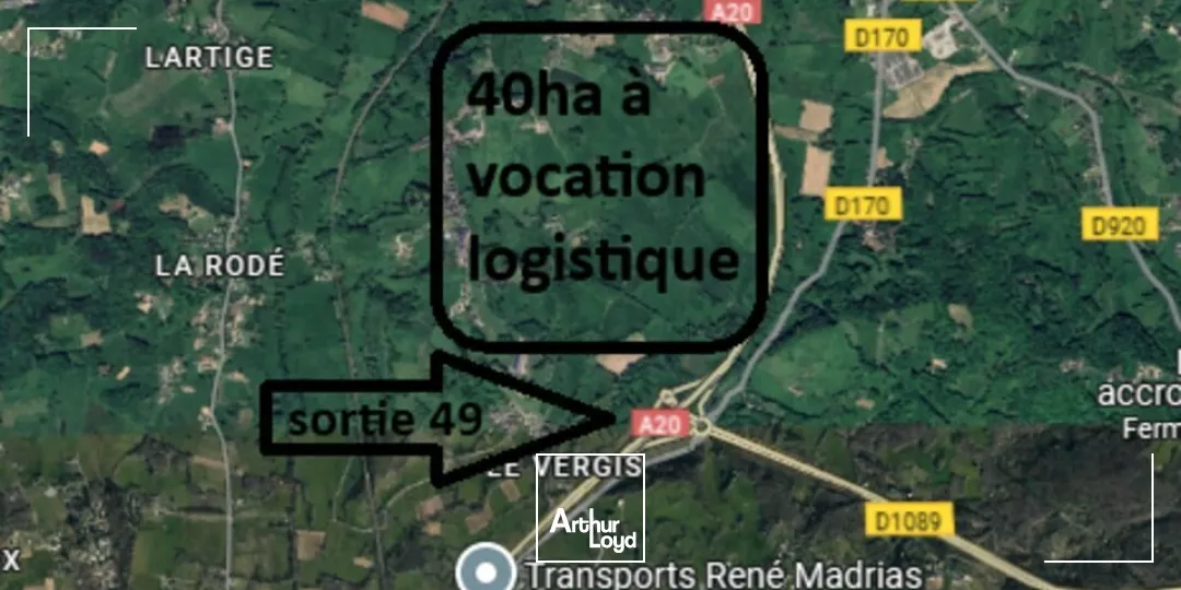 TERRAIN vente à DONZENAC 19270