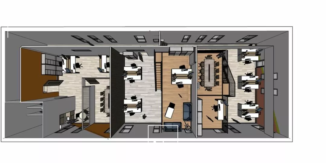 A LOUER - LE HAVRE SUD - BUREAUX - 452 m² divisibles à partir de 89 m² - REFAITS À NEUF