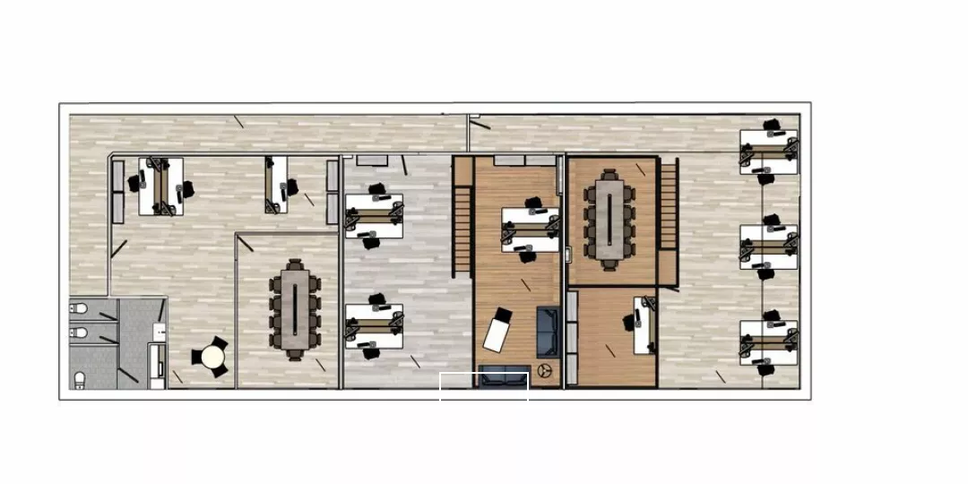A LOUER - LE HAVRE SUD - BUREAUX - 452 m² divisibles à partir de 89 m² - REFAITS À NEUF