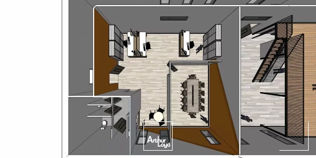 A LOUER - LE HAVRE SUD - BUREAUX - 452 m² divisibles à partir de 89 m² - REFAITS À NEUF