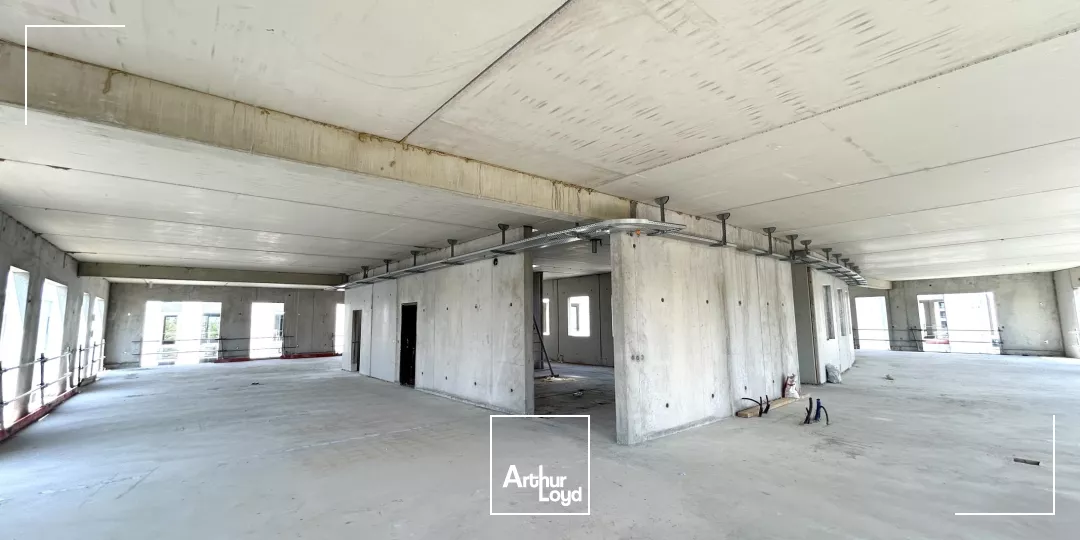 Programme LA GOUTTE D'EAU - Local d'activité neuf en cours de construction à vendre - Bruges quartier Terrefort