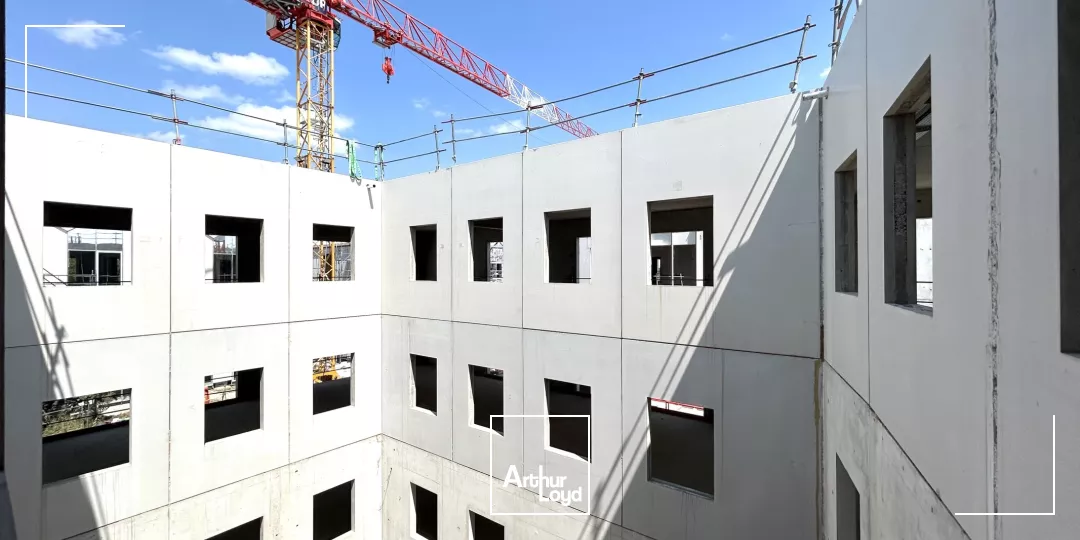Programme LA GOUTTE D'EAU - Local d'activité neuf en cours de construction à vendre - Bruges quartier Terrefort