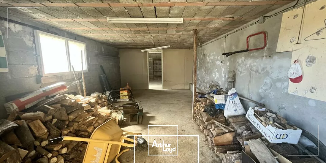 Local Industriel/Stockage 220 m² avec Deux Garages et Sous-Sol