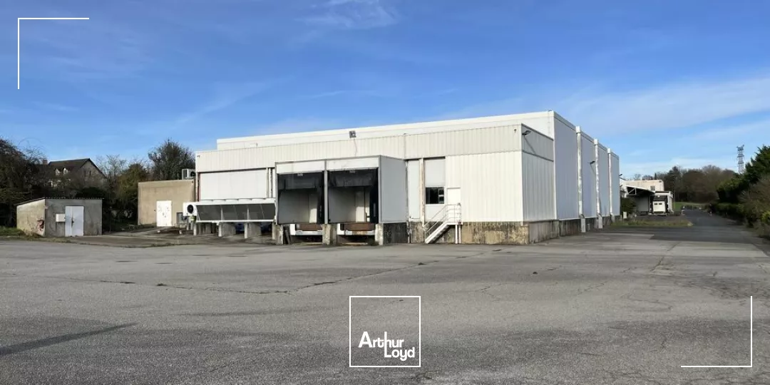 A LOUER LOCAL LOGISTIQUE AVEC RACKS ET QUAIS - POITIERS EST - 1330 m²