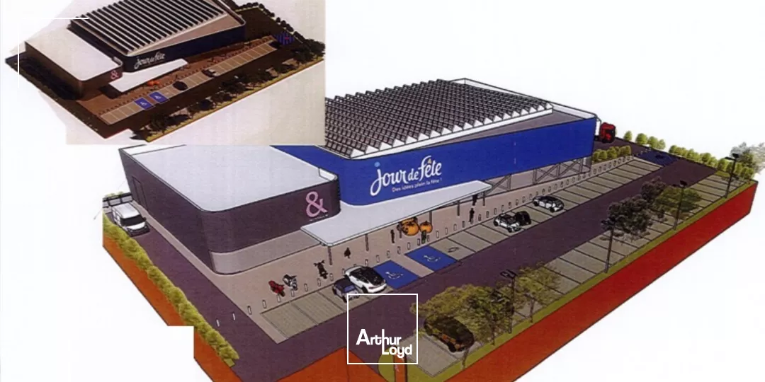 A LOUER - LOCAL COMMERCIAL - 340 M2 - SAINT-QUENTIN-FAYET