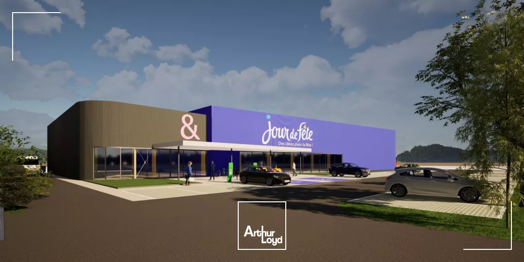 A LOUER - LOCAL COMMERCIAL - 340 M2 - SAINT-QUENTIN-FAYET