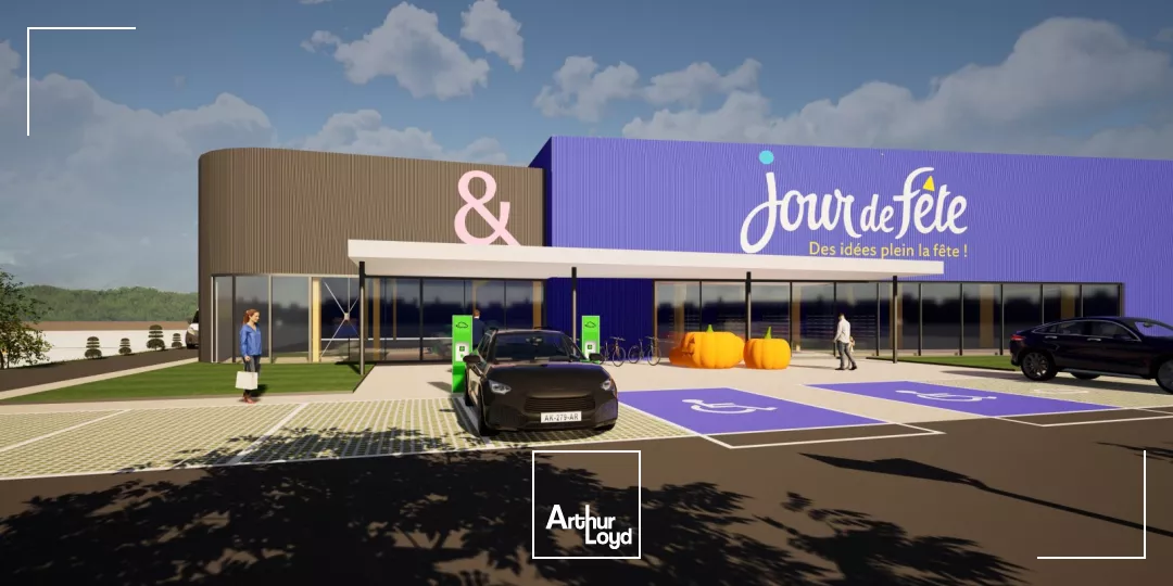 A LOUER - LOCAL COMMERCIAL - 340 M2 - SAINT-QUENTIN-FAYET