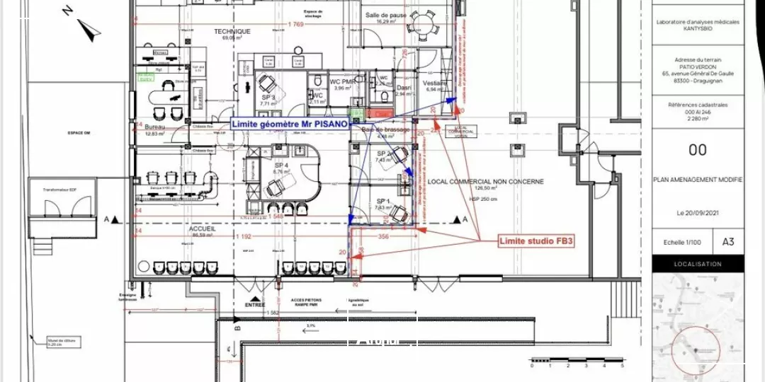 Local commercial à vendre Draguignan