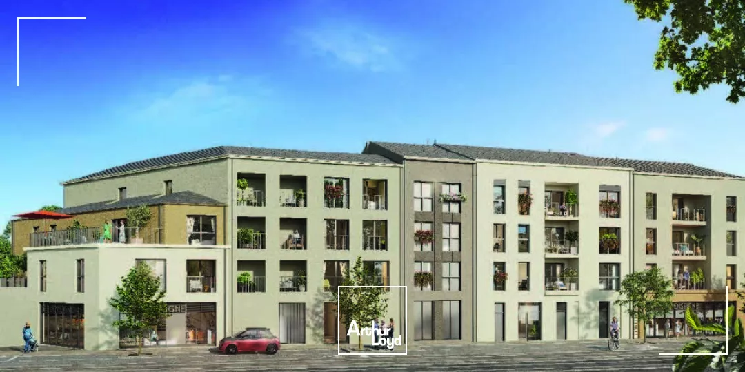 TOURS NORD COMMERCE A VENDRE 128 M² PROGRAMME NEUF PROXIMITE TRAMWAY