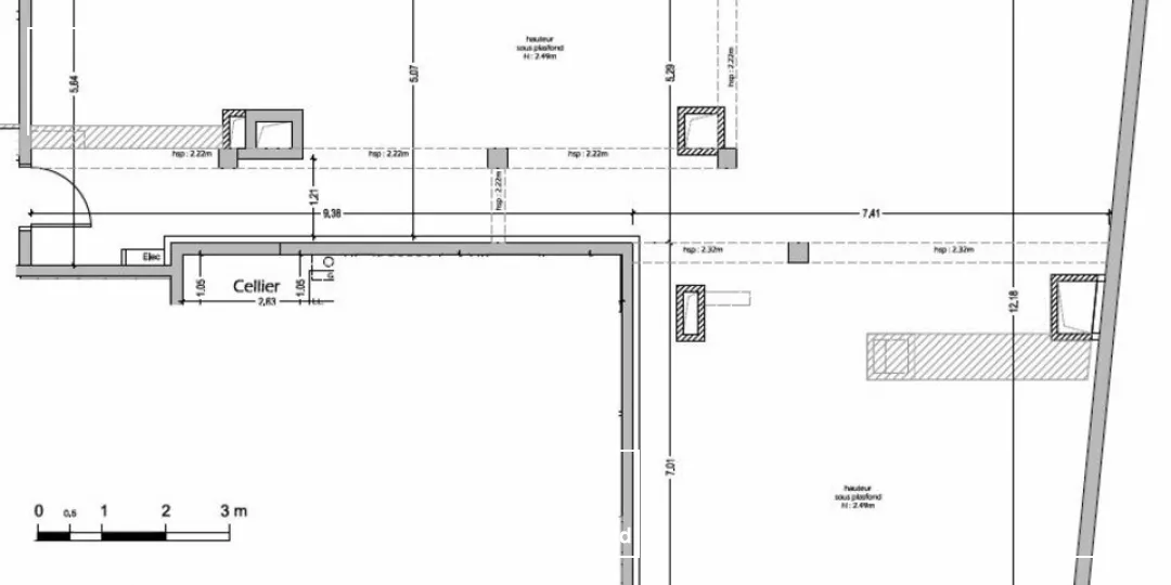 ANGLET, murs à vendre de 134 M² - bureau avec 4 parkings 