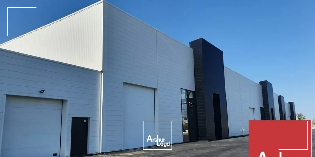 A VENDRE - MONTÉLIMAR NORD - EN BORDURE DE LA PISTE DE L'AÉRODROME - LOCAL D'ACTIVITÉ DE 381 M2