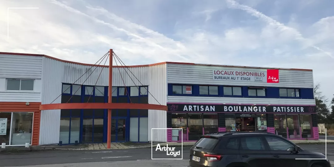 plateaux bureau à louer à Quimper belle visibilité rond-point de Troyalach