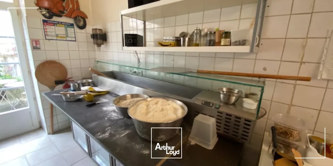 Fonds de commerce à vendre à Brest secteur Rive droite d'une pizzeria dans local commercial de 90 m² environ