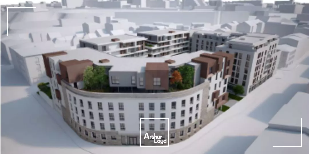 Local commercial à vendre à Brest quartier Harteloire hyper visibilité commerciale