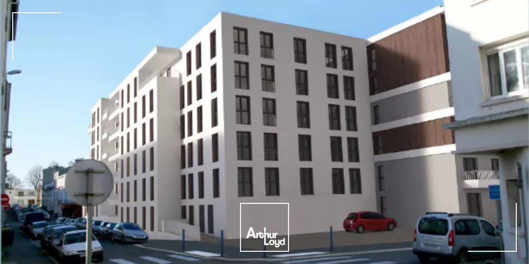 Local commercial à vendre à Brest quartier Harteloire hyper visibilité commerciale