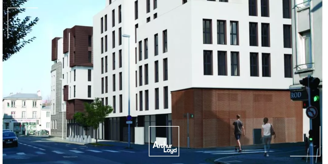 Local commercial à vendre à Brest quartier Harteloire hyper visibilité commerciale