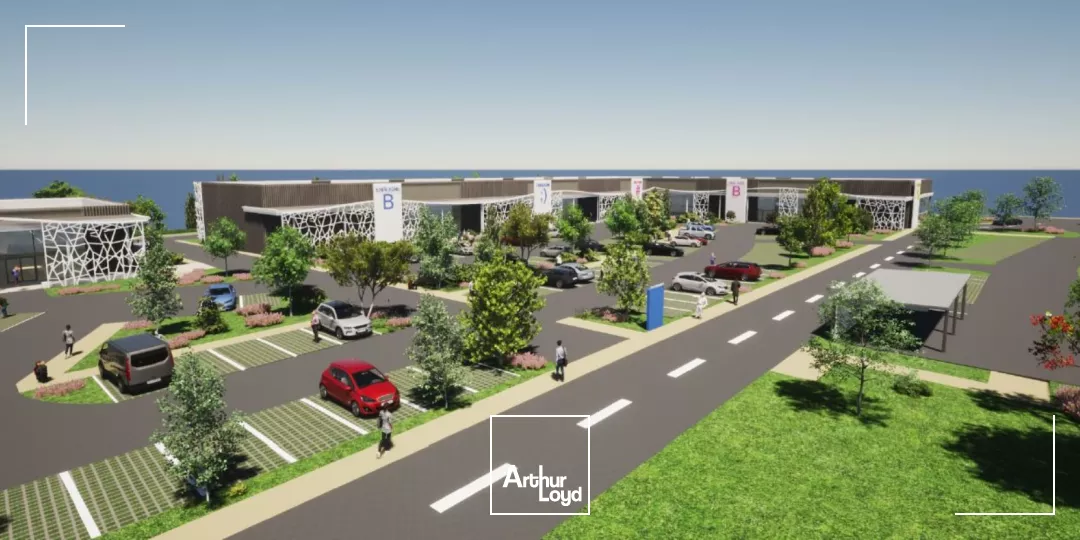 CELLULES COMMERCIALES A VENDRE A LOUER A PARTIR DE 549 M² ZONE DU LECK LANDERNEAU