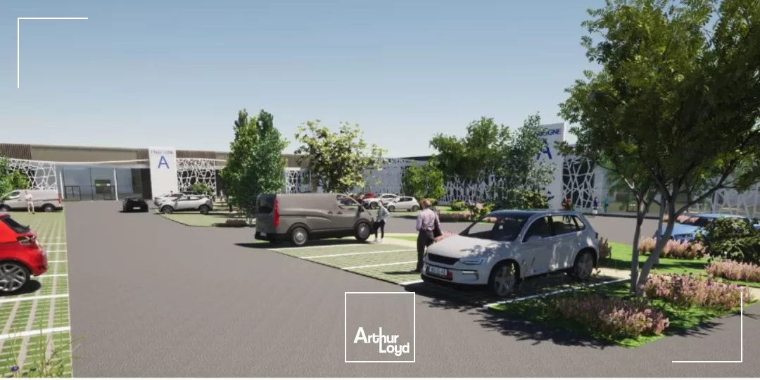 CELLULES COMMERCIALES A VENDRE A LOUER A PARTIR DE 549 M² ZONE DU LECK LANDERNEAU