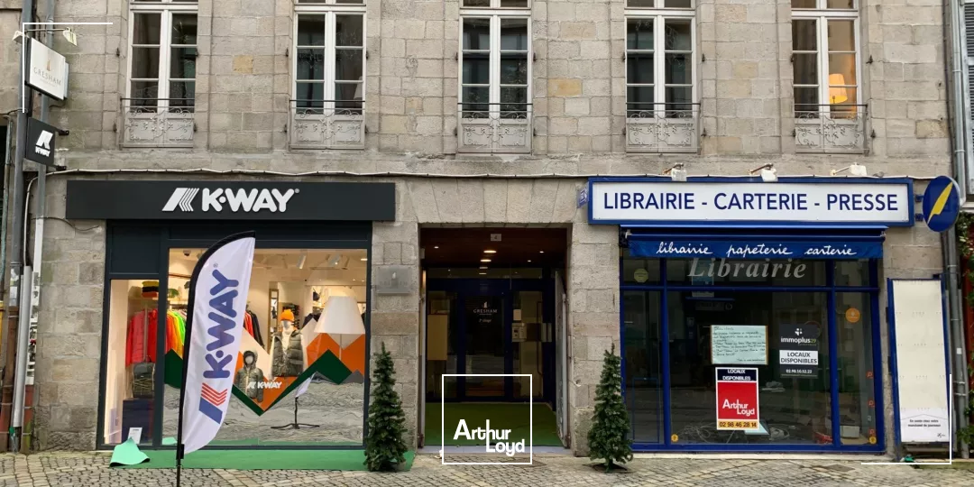 LOCAL COMMERCCIAL A LOUER CENTRE HISTORIQUE DE QUIMPER