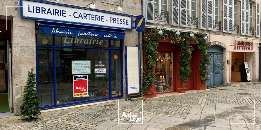 LOCAL COMMERCCIAL A LOUER CENTRE HISTORIQUE DE QUIMPER
