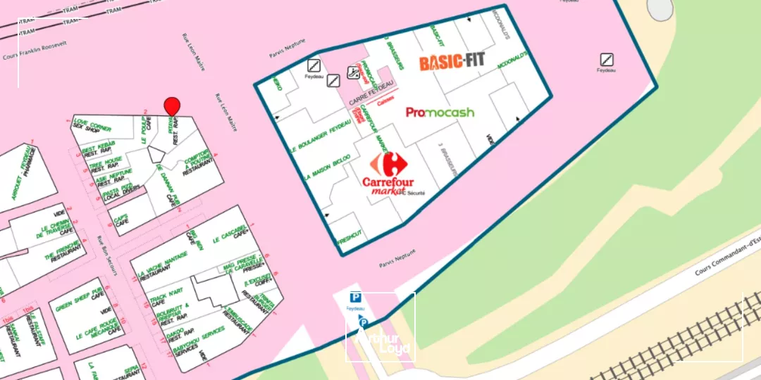 LOCAUX COMMERCIAUX - A LOUER - NANTES - CARRE FEYDEAU 