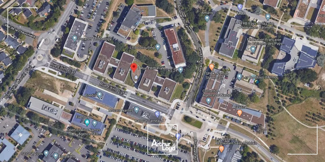 LOCATION VENTE BUREAU SAINT-HERBLAIN ZENITH ARMOR 8244 M2