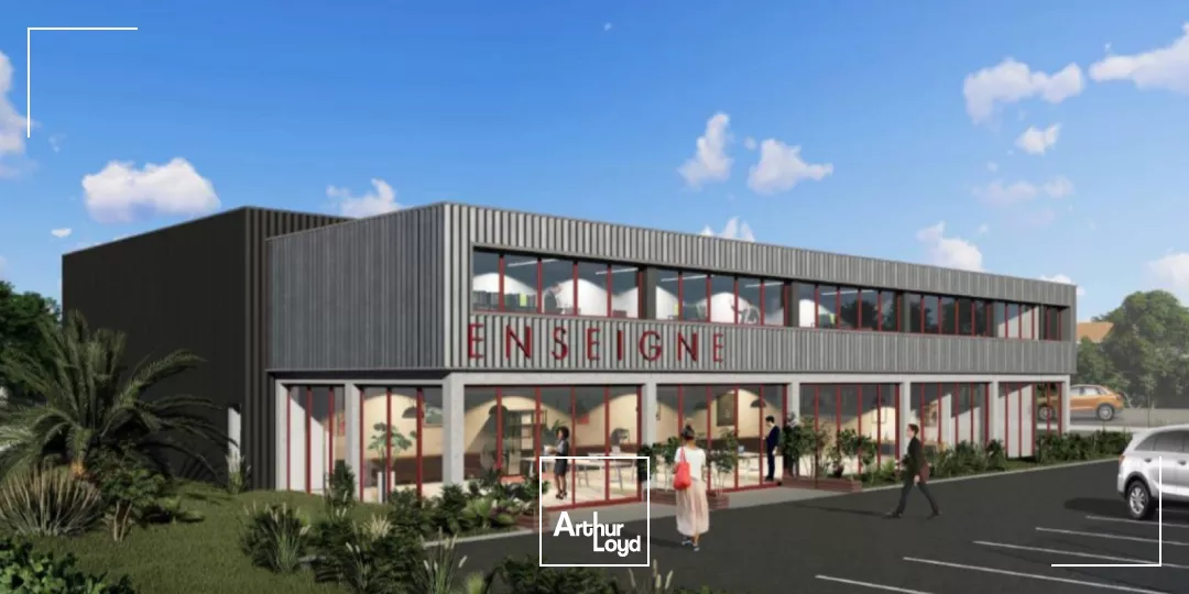 Cellule commerciale de 382 m2 -à Basse Goulaine.