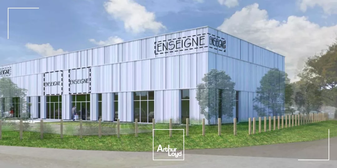 Cellule commerciale de 382 m2 -à Basse Goulaine.