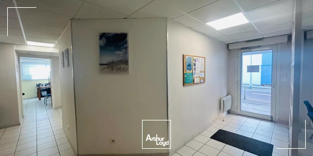 A VENDRE BUREAUX 140M2 ST NAZAIRE CENTRE