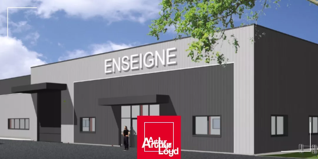 A vendre à Guereins (01090) : Bâtiment industriel à proximité de Belleville-en-Beaujolais