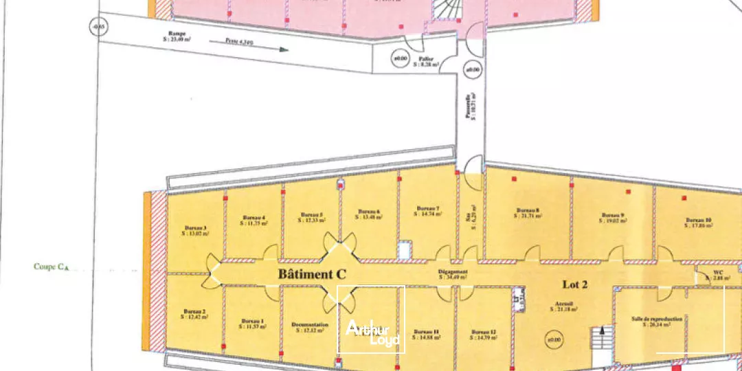 IMMEUBLE DE BUREAUX 913 M2 - FOULAYRONNES