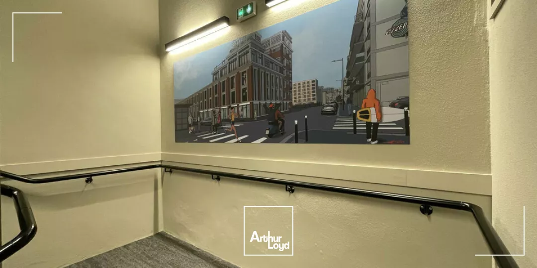 À LOUER - LE HAVRE - QUARTIER LES HALLES - BUREAUX - 129 m² - ACCÈS PMR