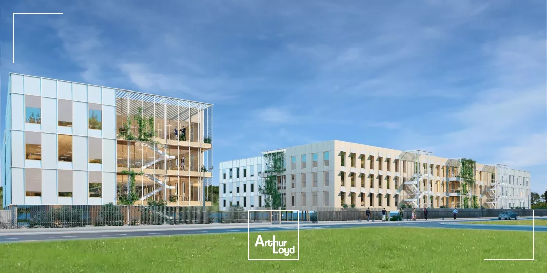 Bureaux neufs à partir de 212 m² à louer au Haillan