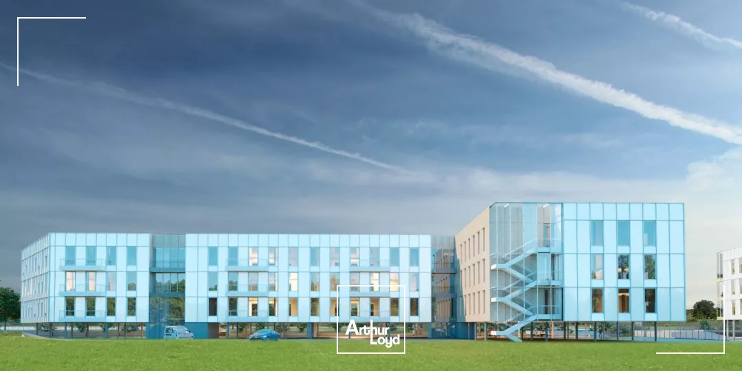 Bureaux neufs à partir de 212 m² à louer au Haillan