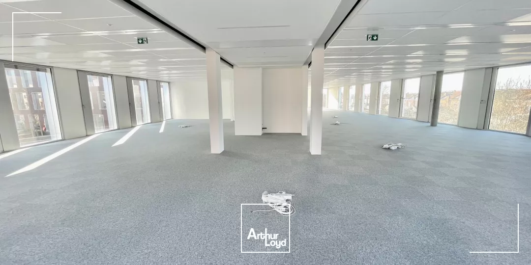 À louer : Bureaux haut de gamme dans un écosystème innovant - Accessibilité et performance à Lomme Euratechnologies