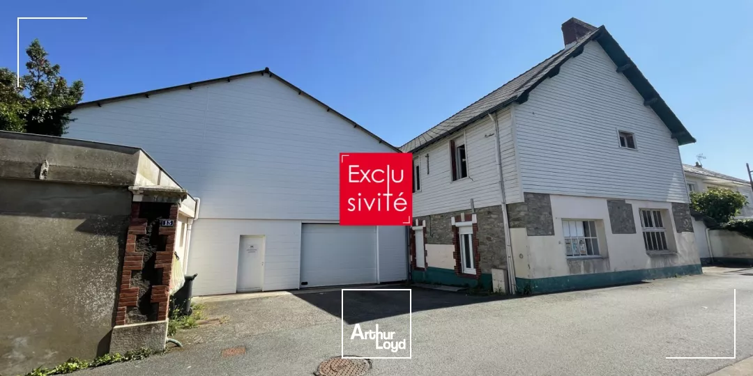 Bâtiment indépendant centre-ville Savenay