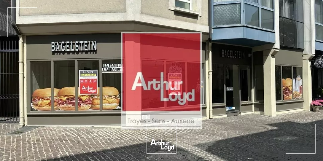 Local commercial 53m² emplacement 1bis - Centre ville de Troyes