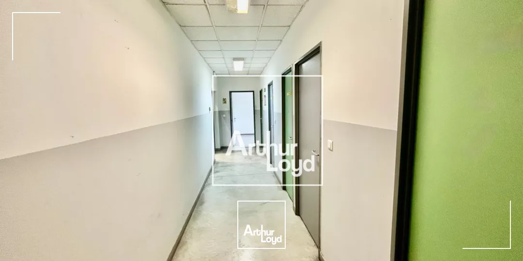 Local d'activité à louer - 616 m² avec visibilité commerciale et parkings à Vendargues