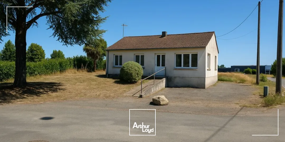 LOCAL COMMERCIAL AVEC FONCIER CONSTRUCTIBLE NIORT MENDES FRANCE